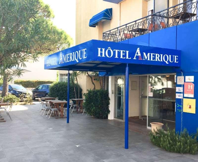 Amerique Hotel Palavas - Piscine - Plage Luaran gambar