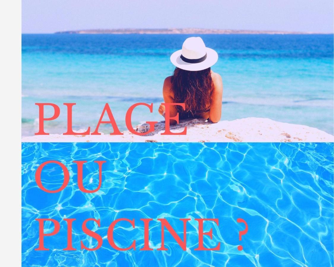 Amerique Hotel Palavas - Piscine - Plage Luaran gambar