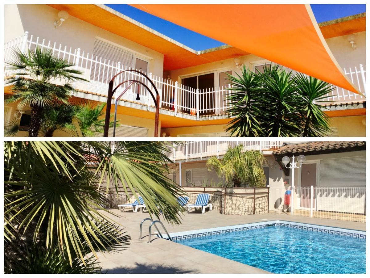 Amerique Hotel Palavas - Piscine - Plage Luaran gambar